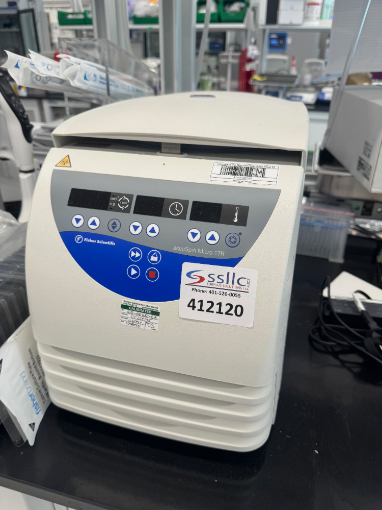 Image of Fisher Scientific AccuSpin Micro 17R Refrigerated Centrifuge